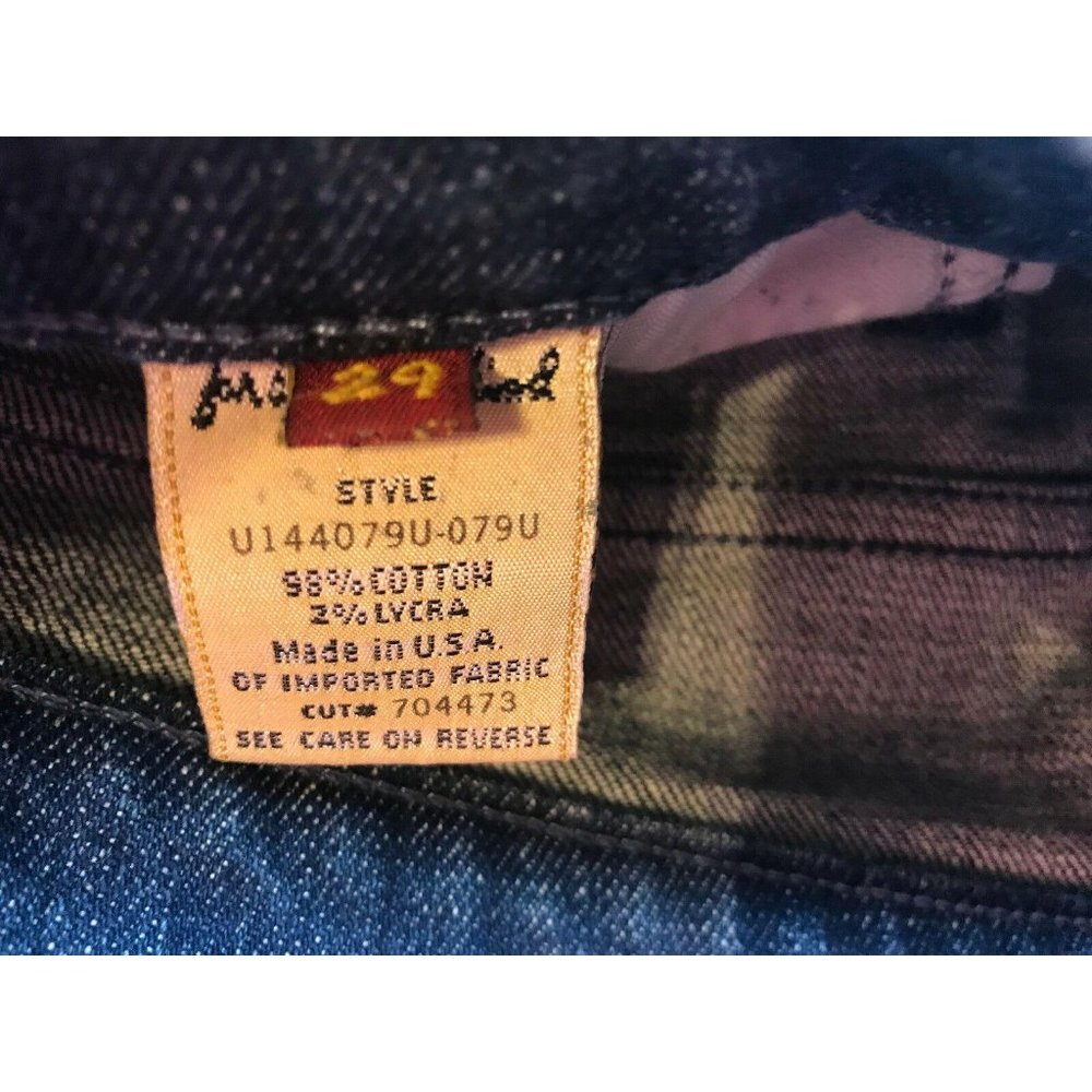 7 For All Mankind Stretch Straight Leg Jeans - Picture 2 of 3
